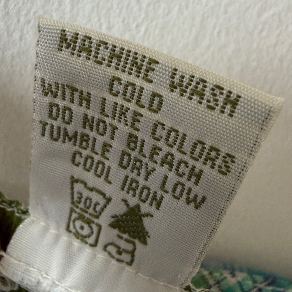 Orvis Madras Patchwork Plaid Lightweight Jacket S… - image 9